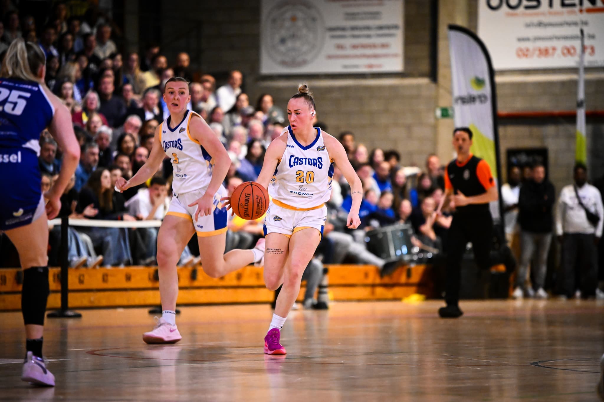 Santa Okockyte sur la touche, nouvelle absence de taille pour les Castors Braine