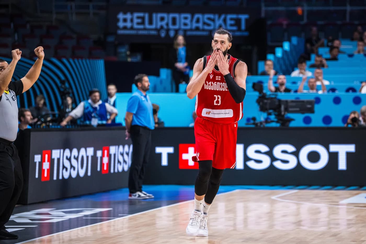 Toko Shengelia, ex-Spirou et Pepinster, et la Géorgie éliminent la France !