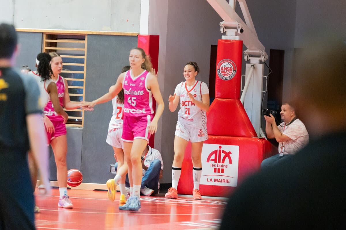 Nathalie Desset (La Tronche Meylan) face à Toulouse M.B., La Boulangère Wonderligue, 7 octobre 2026