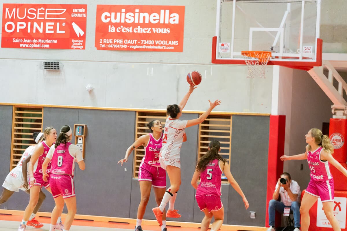 Nathalie Desset (La Tronche Meylan) face à Toulouse M.B., La Boulangère Wonderligue, 7 octobre 2026
