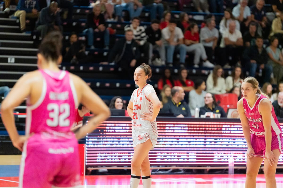 Nathalie Desset (La Tronche Meylan) face à Toulouse M.B., La Boulangère Wonderligue, 7 octobre 2026