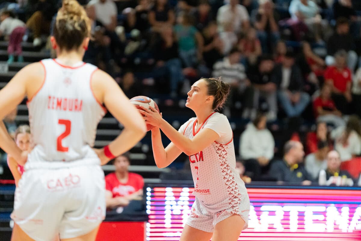 Nathalie Desset (La Tronche Meylan) face à Toulouse M.B., La Boulangère Wonderligue, 7 octobre 2026