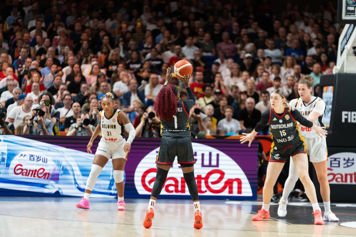 Alexis Peterson (Allemagne (F)) face à Belgique (F), Coupe du Monde Féminine, 10 septembre 2026