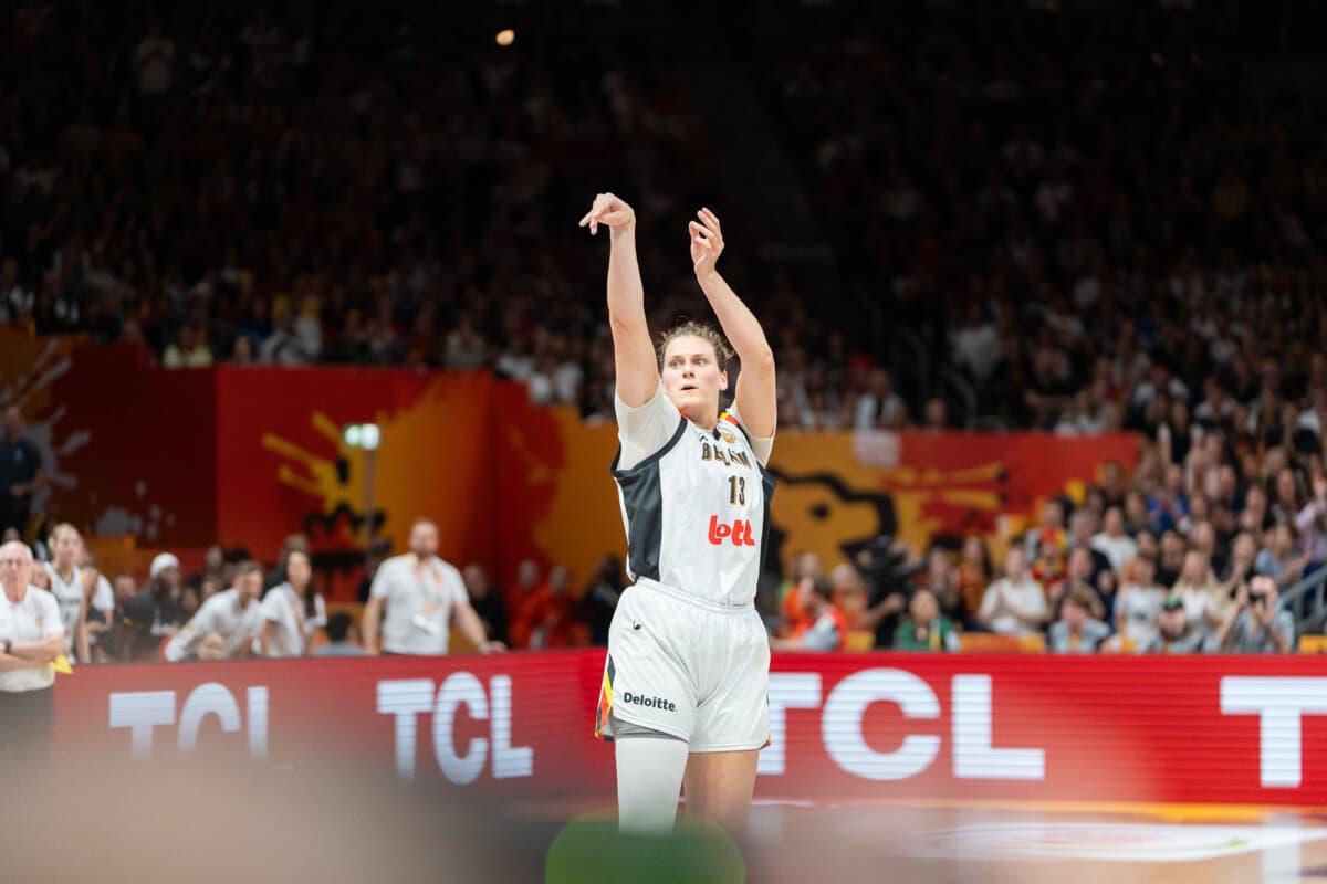 Kyara Linskens (Belgique (F)) face à Allemagne (F), Coupe du Monde Féminine, 10 septembre 2026