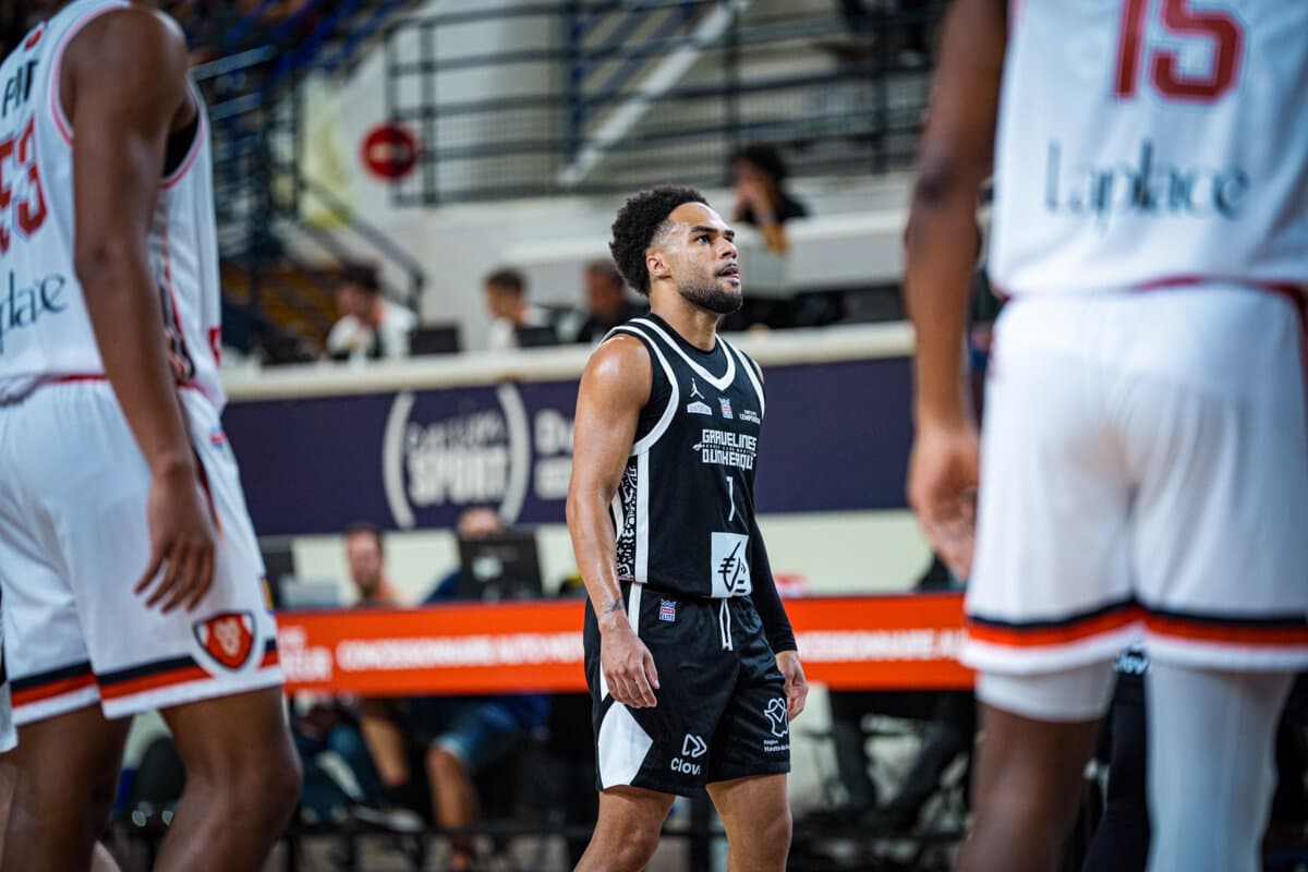 Jacob Gilyard (Gravelines) face à Le Mans, Betclic ELITE, 26 septembre 2026