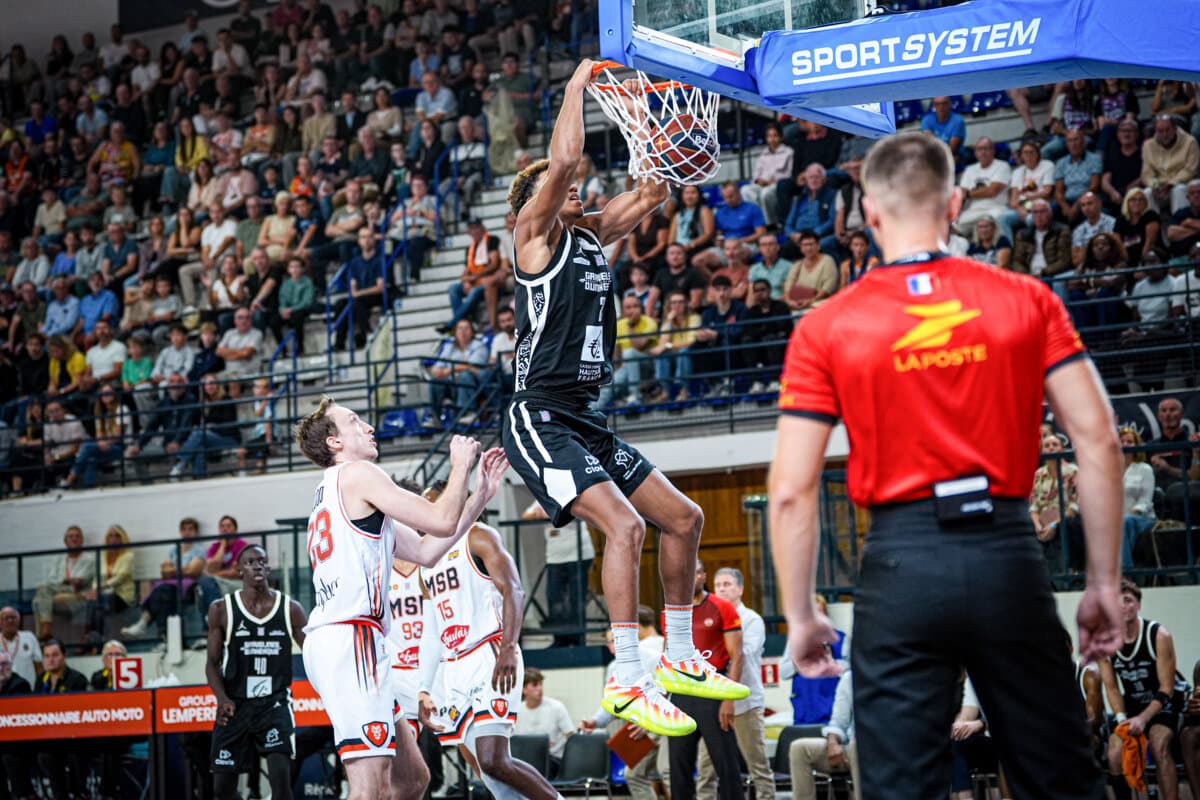 Jacob Gilyard (Gravelines) face à Le Mans, Betclic ELITE, 26 septembre 2026