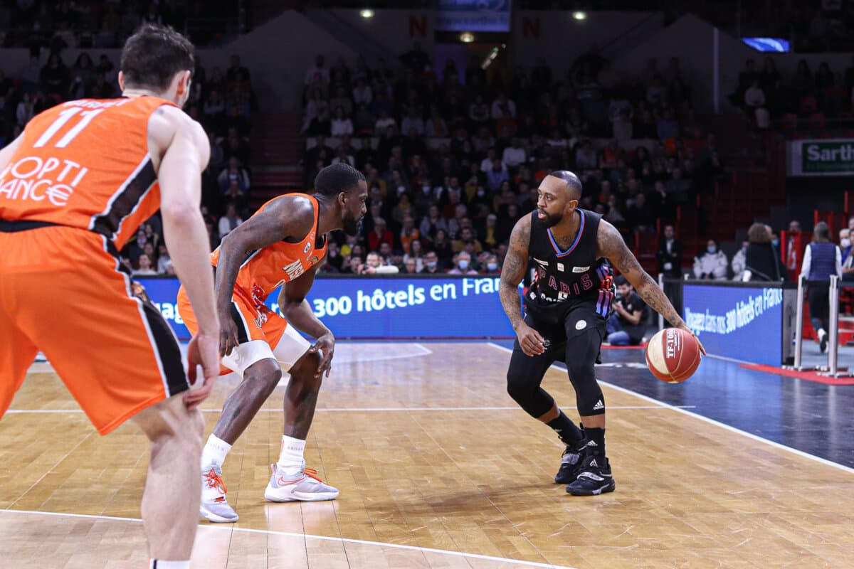 Ryan Boatright (Paris Basketball) face à Le Mans, Betclic ELITE, 5 mars 2022