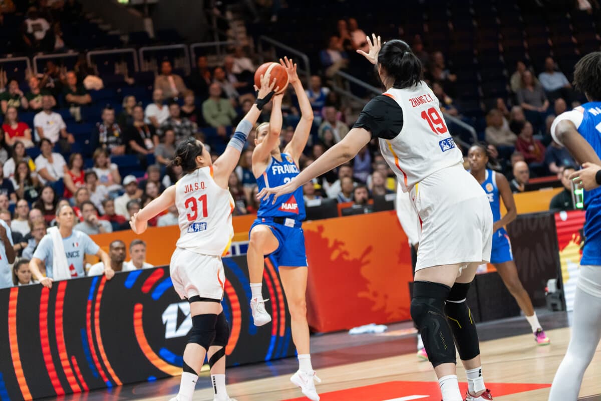 Marine Johannès (France (F)) face à Chine (F), Coupe du Monde Féminine, 10 septembre 2026
