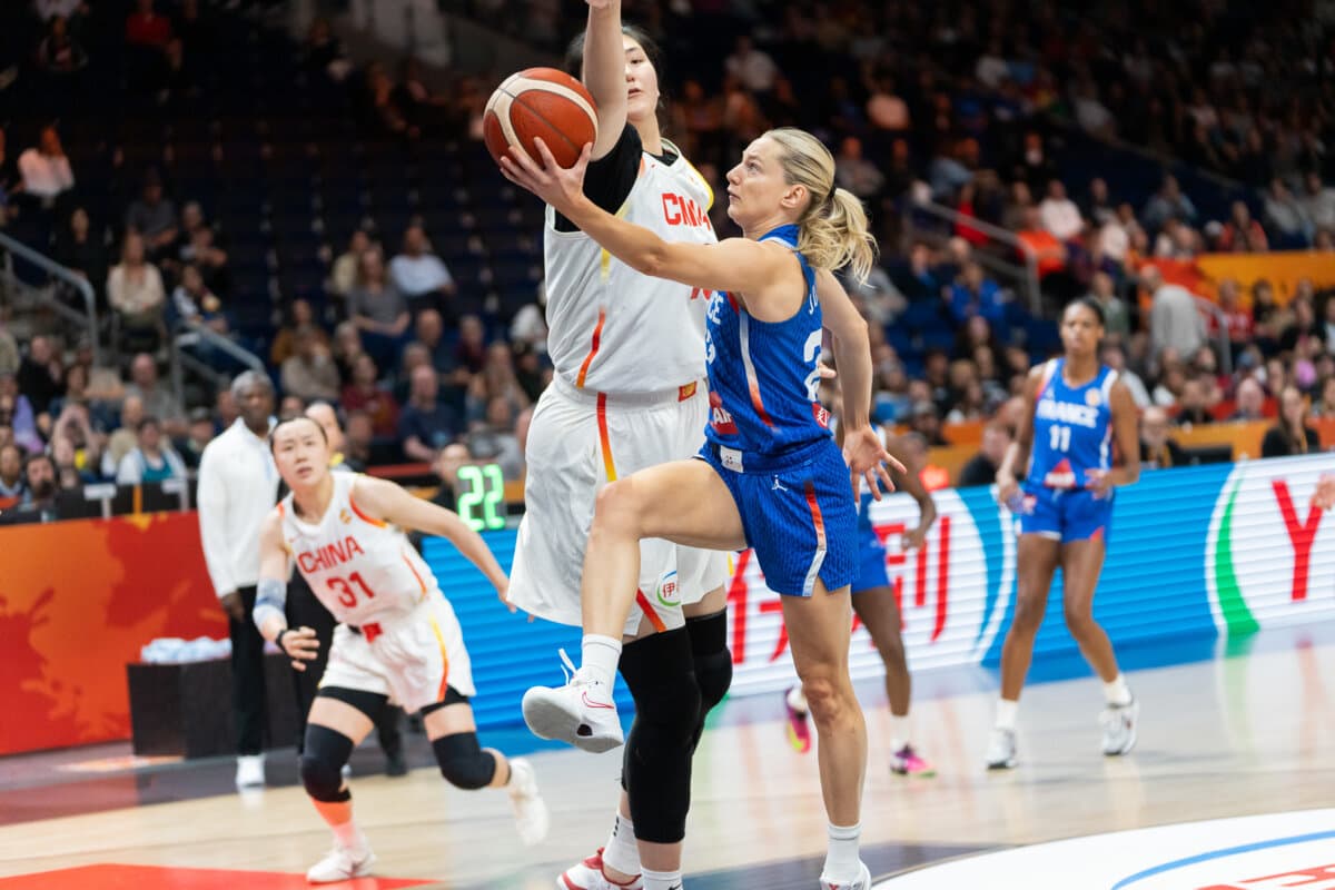 Marine Johannès (France (F)) face à Chine (F), Coupe du Monde Féminine, 10 septembre 2026
