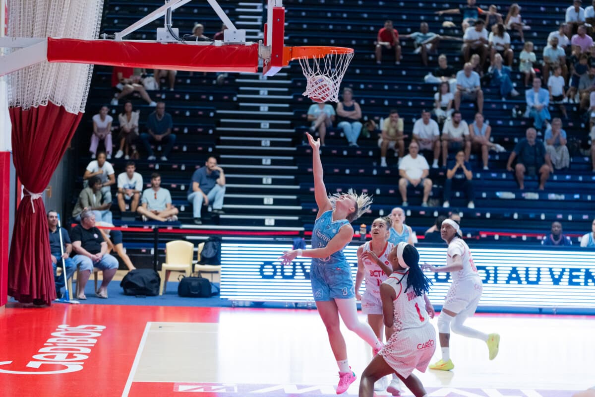 Coralie Chabrier (Chartres Féminin) face à La Tronche Meylan, La Boulangère Wonderligue, 27 septembre 2026
