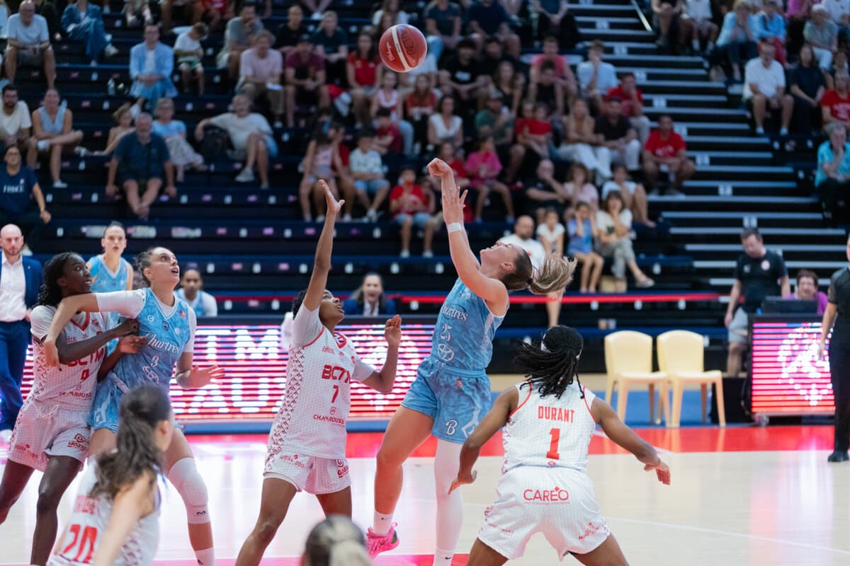 Coralie Chabrier (Chartres Féminin) face à La Tronche Meylan, La Boulangère Wonderligue, 27 septembre 2026