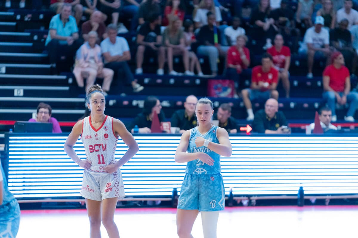 Tilise Boisseron (La Tronche Meylan) face à Coralie Chabrier (Chartres Féminin), La Boulangère Wonderligue, 27 septembre 2026