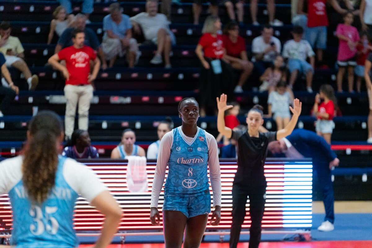 Angie Nkodia (La Tronche Meylan) face à Chartres Féminin, La Boulangère Wonderligue, 27 septembre 2026