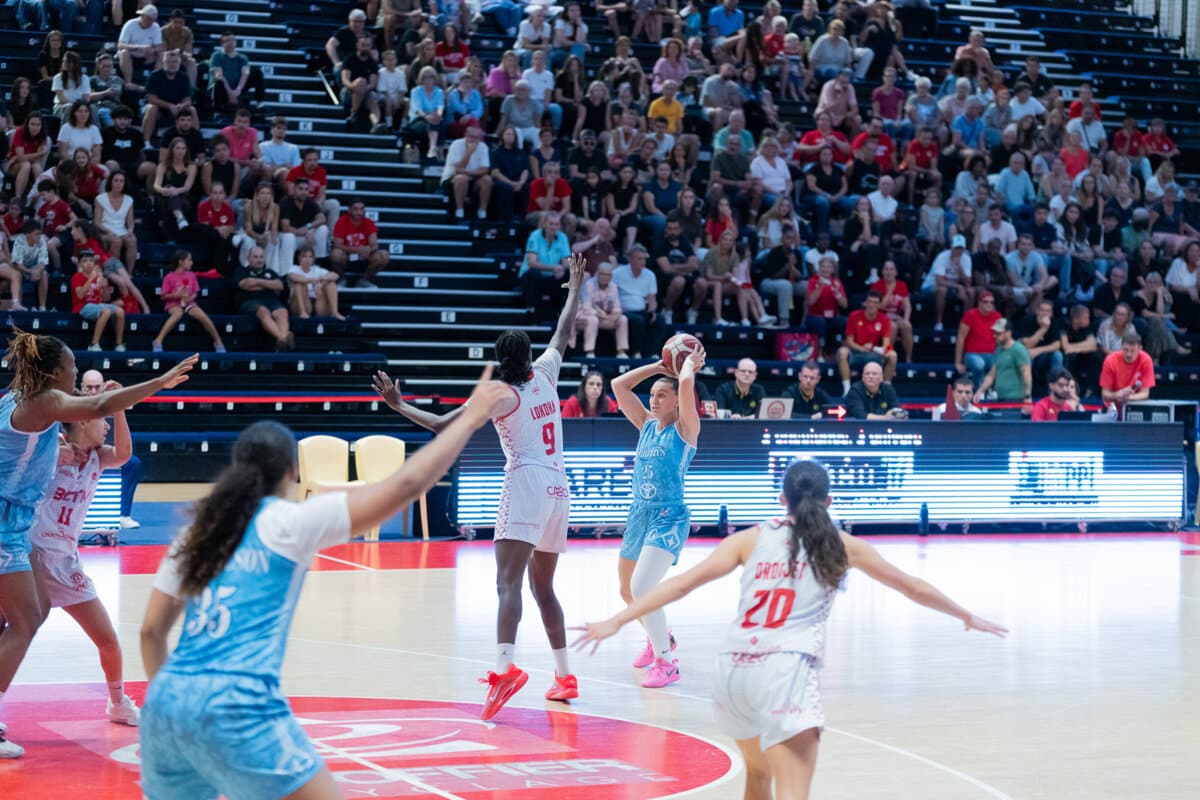 Coralie Chabrier (Chartres Féminin) face à La Tronche Meylan, La Boulangère Wonderligue, 27 septembre 2026