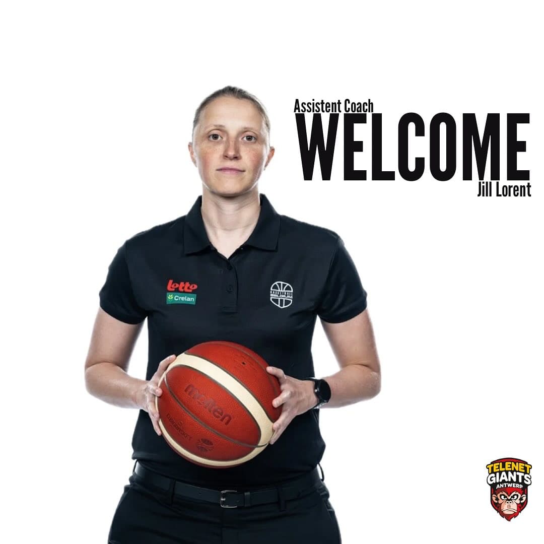 Jill Lorent rebondit sur le banc des Giants
