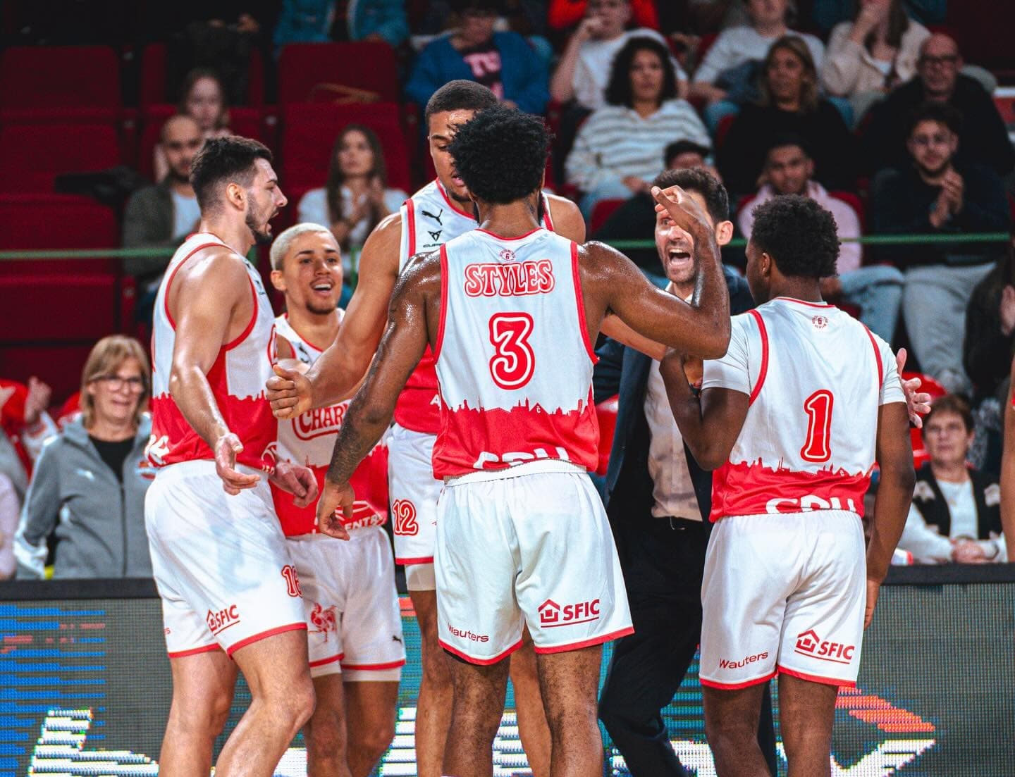 Le Spirou a fait la différence en deuxième mi-temps face à Liège