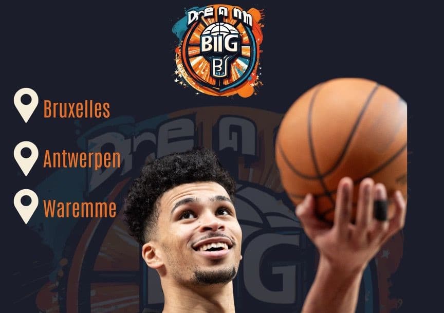 « Dream Big Belgium », des camps de basket organisés par Toumani Camara en Belgique