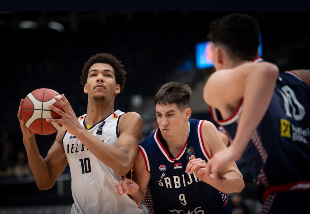 EuroBasket U18 H : la Belgique s’incline (76-88) face à la Serbie et ne verra pas les demi-finales