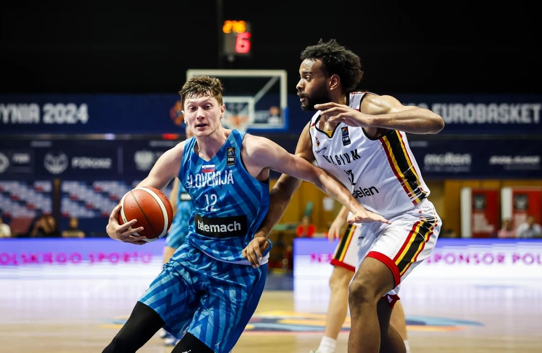 EuroBasket U20 H : la Belgique s’incline face à la Slovénie (79-91) et jouera dimanche pour la médaille de bronze