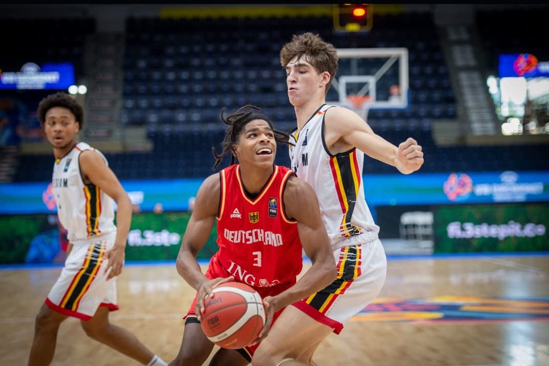 EuroBasket U18 : la Belgique s’incline (54-76) face à l’Allemagne et termine deuxième de son groupe