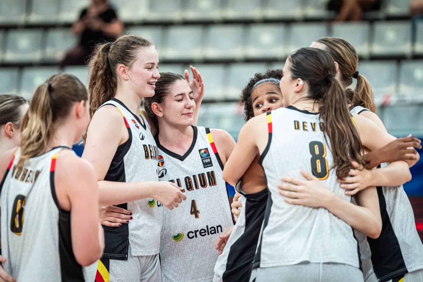 Les Cats U20 terminent à la 5e place de l’EuroBasket