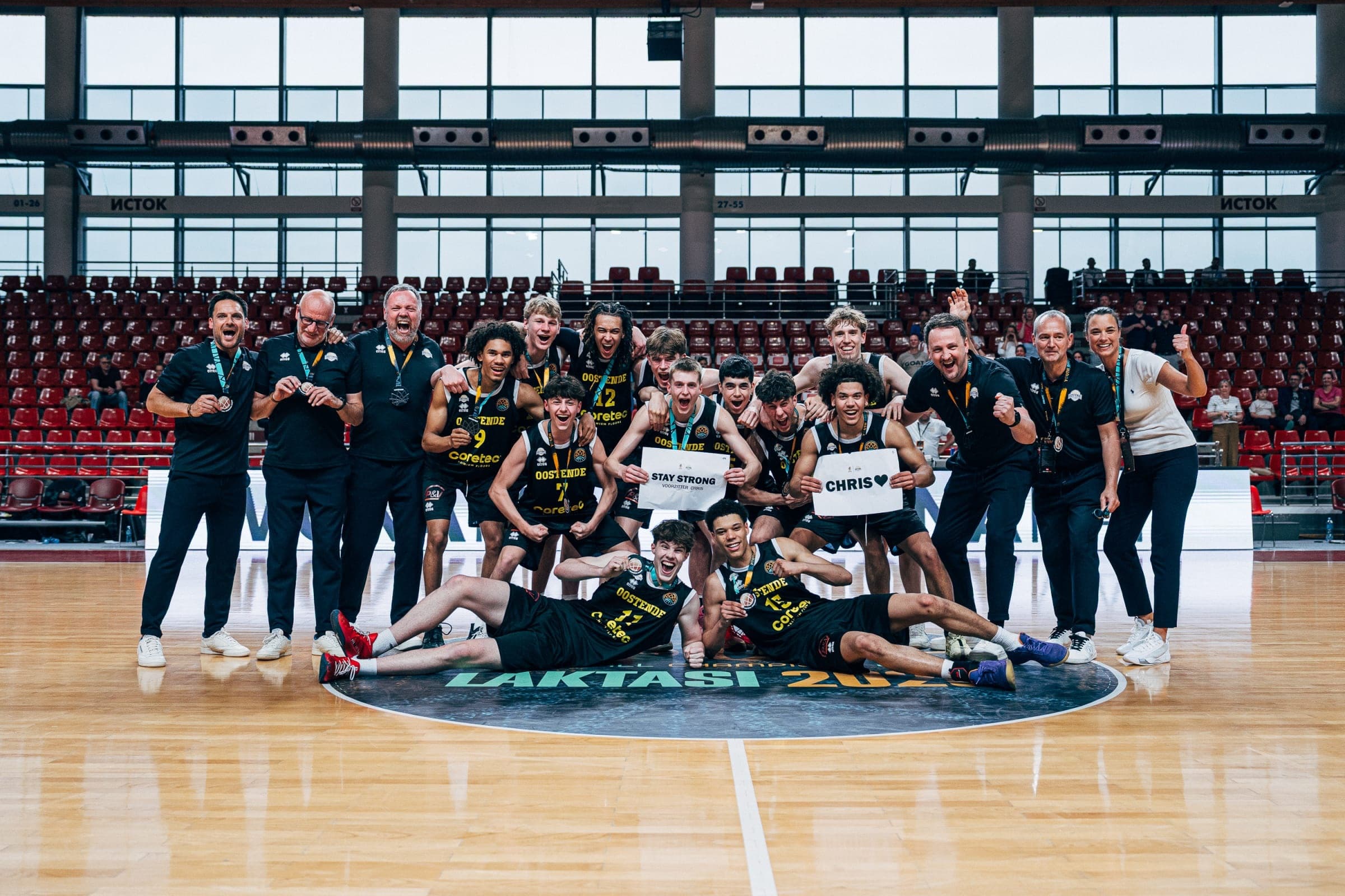 L’équipe jeune d’Ostende s’offre la troisième place de la Champions League Youth !