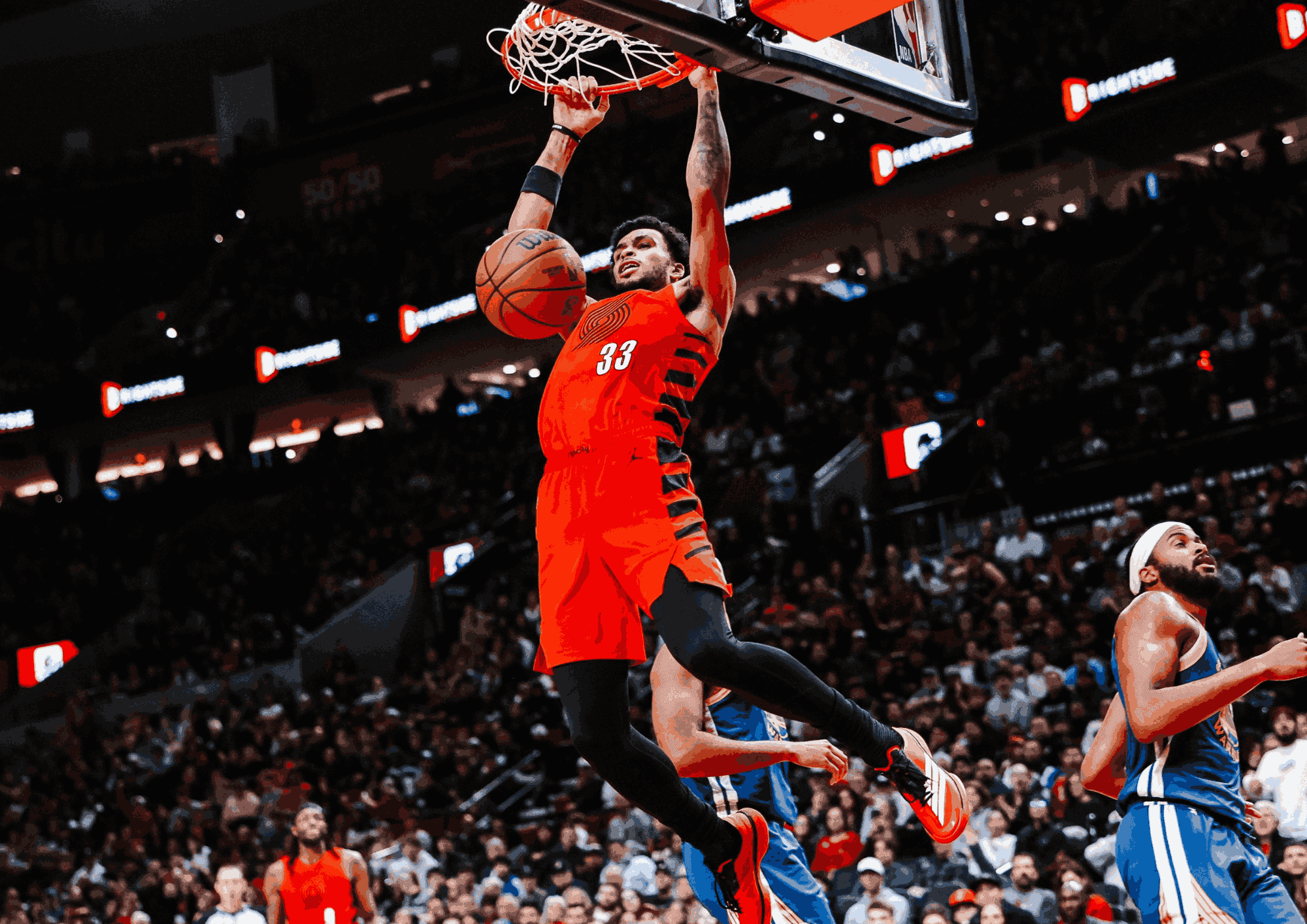 Toumani Camara et les Blazers domptent un Curry en feu pour renouer avec la victoire