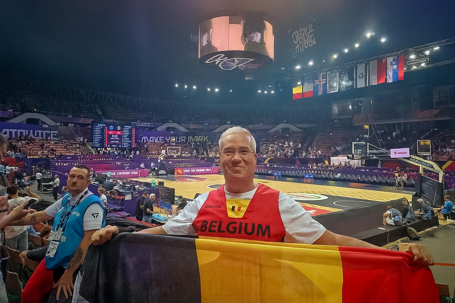 Stéphane, fan des Lions : « J’avais des places pour les quarts, mais je voulais vraiment voir l’équipe nationale »