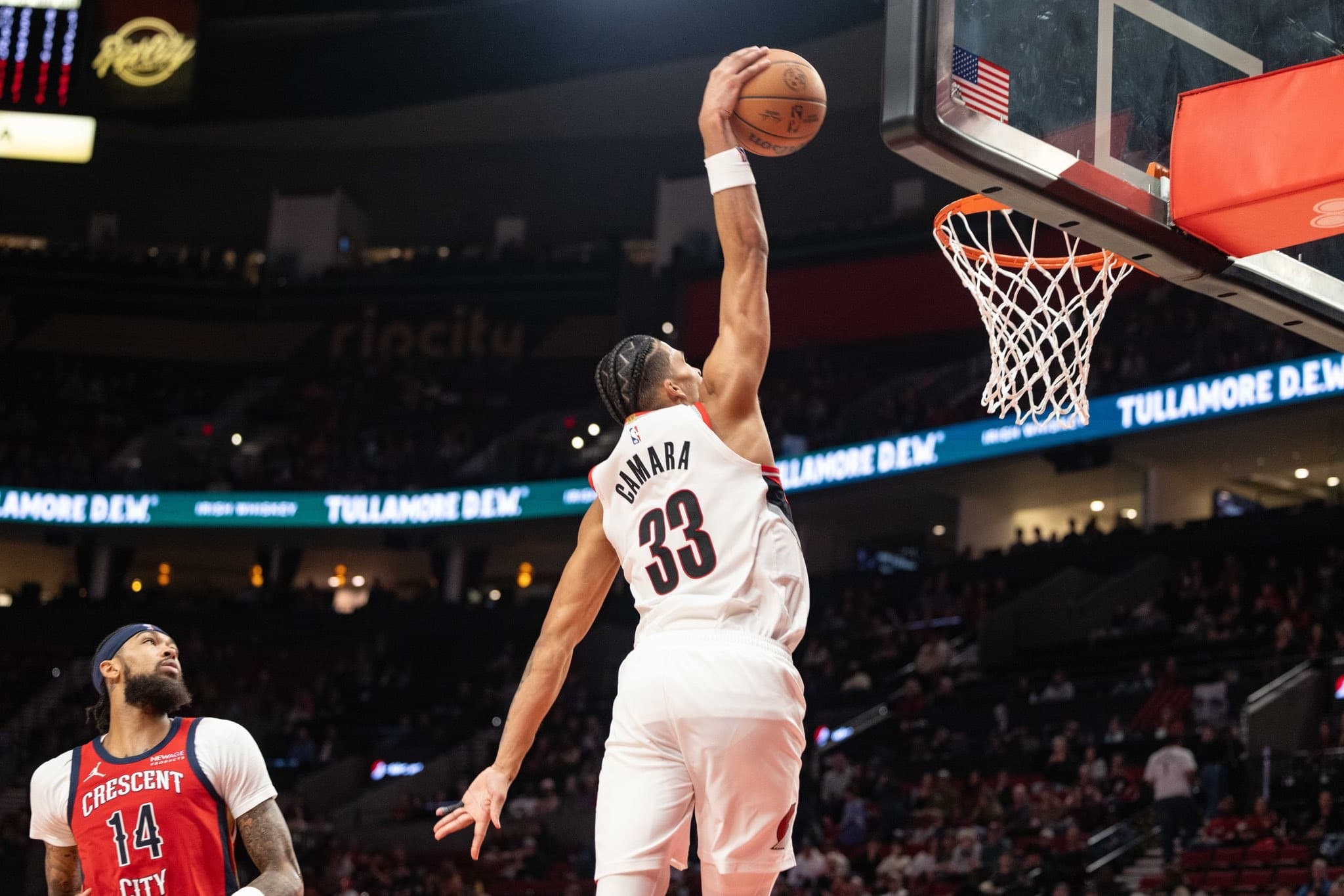 Toumani Camara discret dans la nouvelle défaite des Blazers