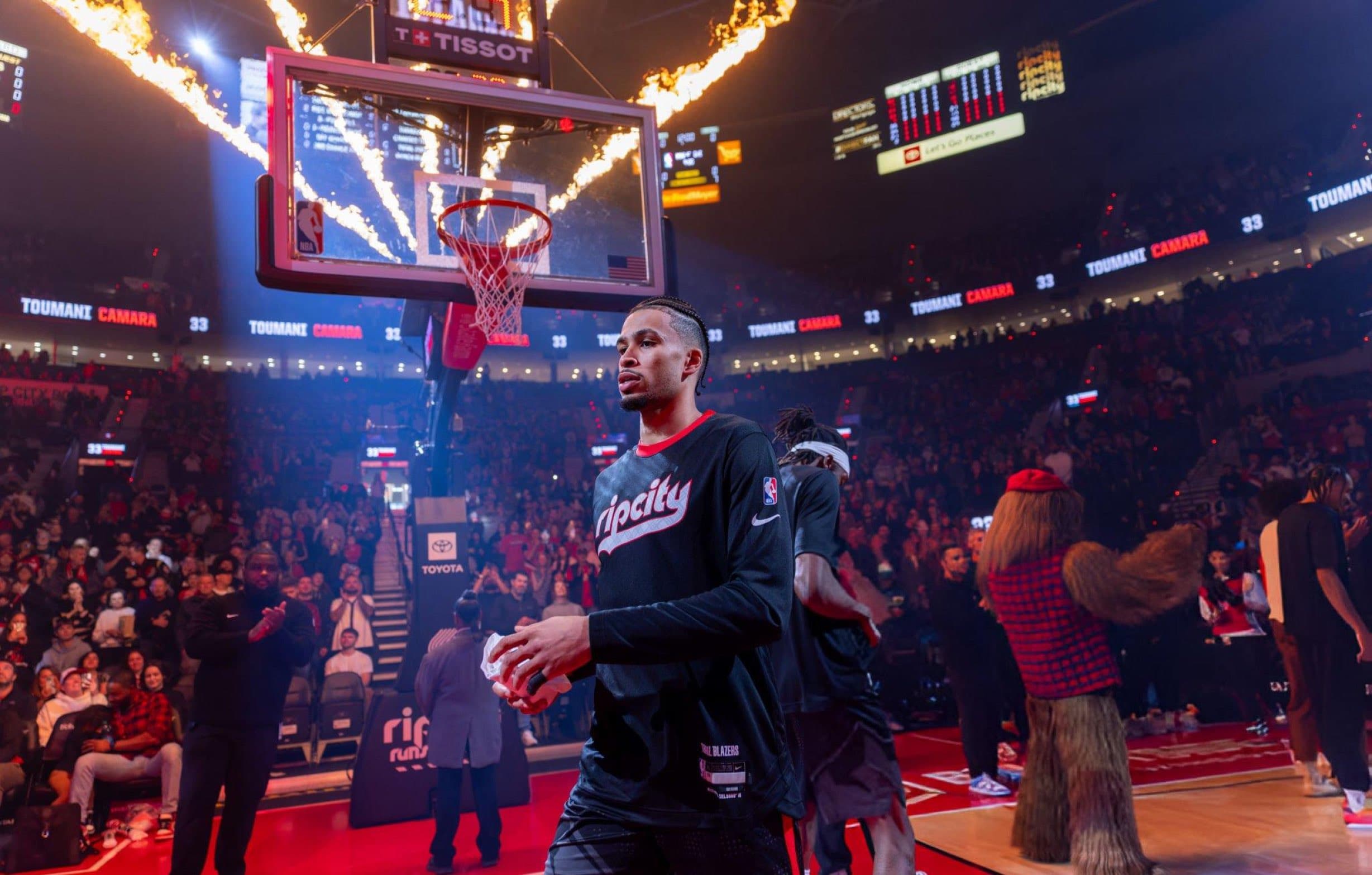 Un grand Toumani dans une petite défaite des Blazers face à Luka Doncic