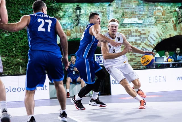 Thibaut Vervoort, Dennis Donkor, Bryan De Valck et Jonas Foerts vont essayer de se qualifier pour les Jeux olympiques de 3×3