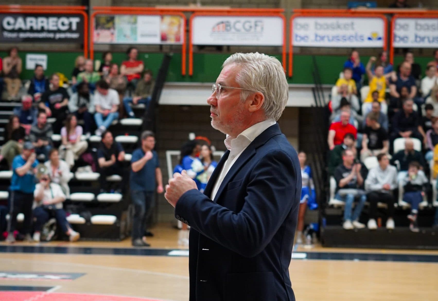 Crevecoeur : « Plus que la 4e place, je veux que l’on se prépare aux playoffs »