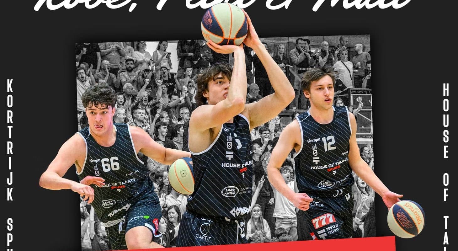 Kobe Grymonprez, Flint Waleson et Matt Rotsaert prolongent à Courtrai