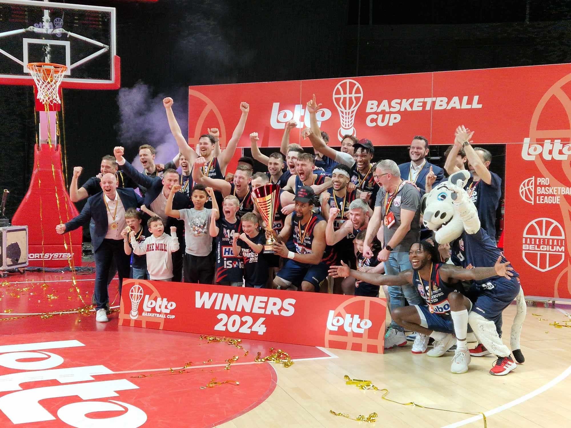 Limburg United remporte sa 2e coupe de Belgique en trois ans