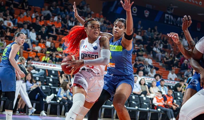Lisowa, Mununga et Méziane décrochent une finale historique avec Villeneuve-d’Ascq en Euroleague