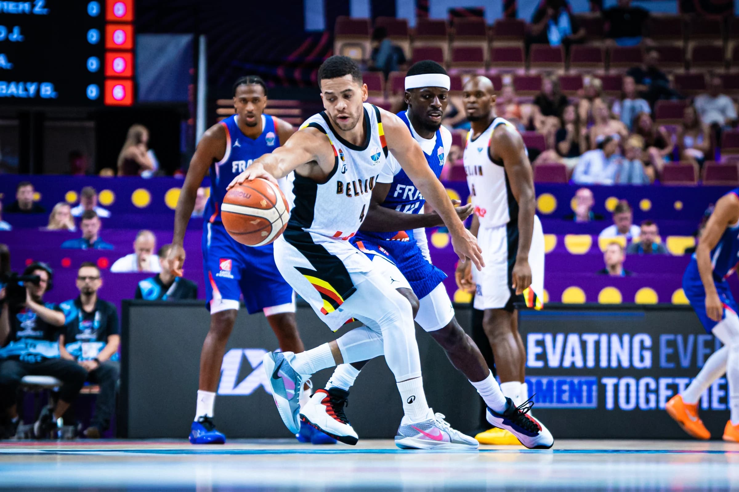 Les Belgian Lions n’ont pas fait le poids face aux Bleus