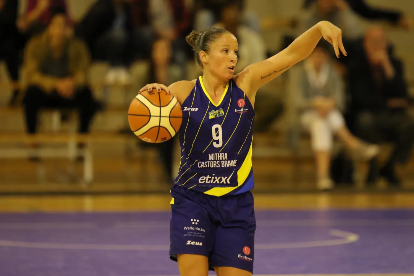 Marjorie Carpréaux de retour à Braine !