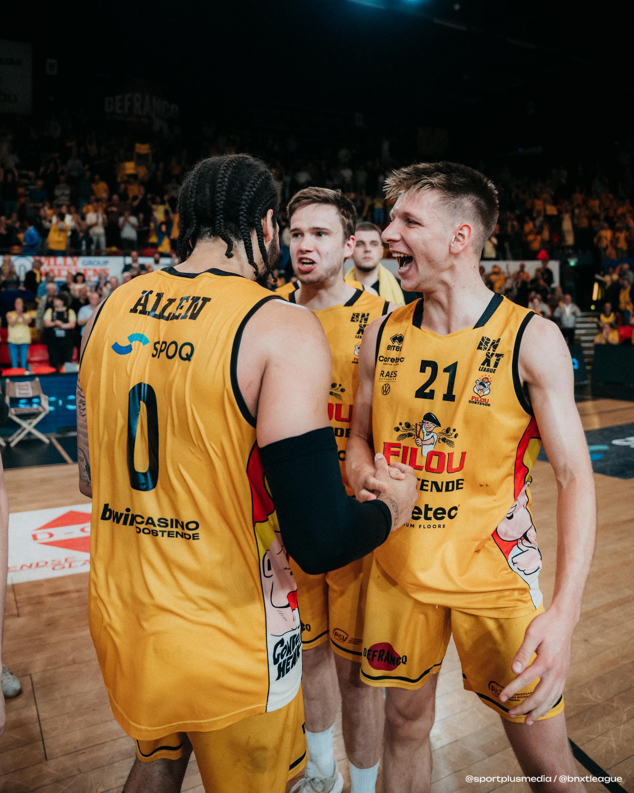 Ostende décroche un 14e titre de champion consécutif