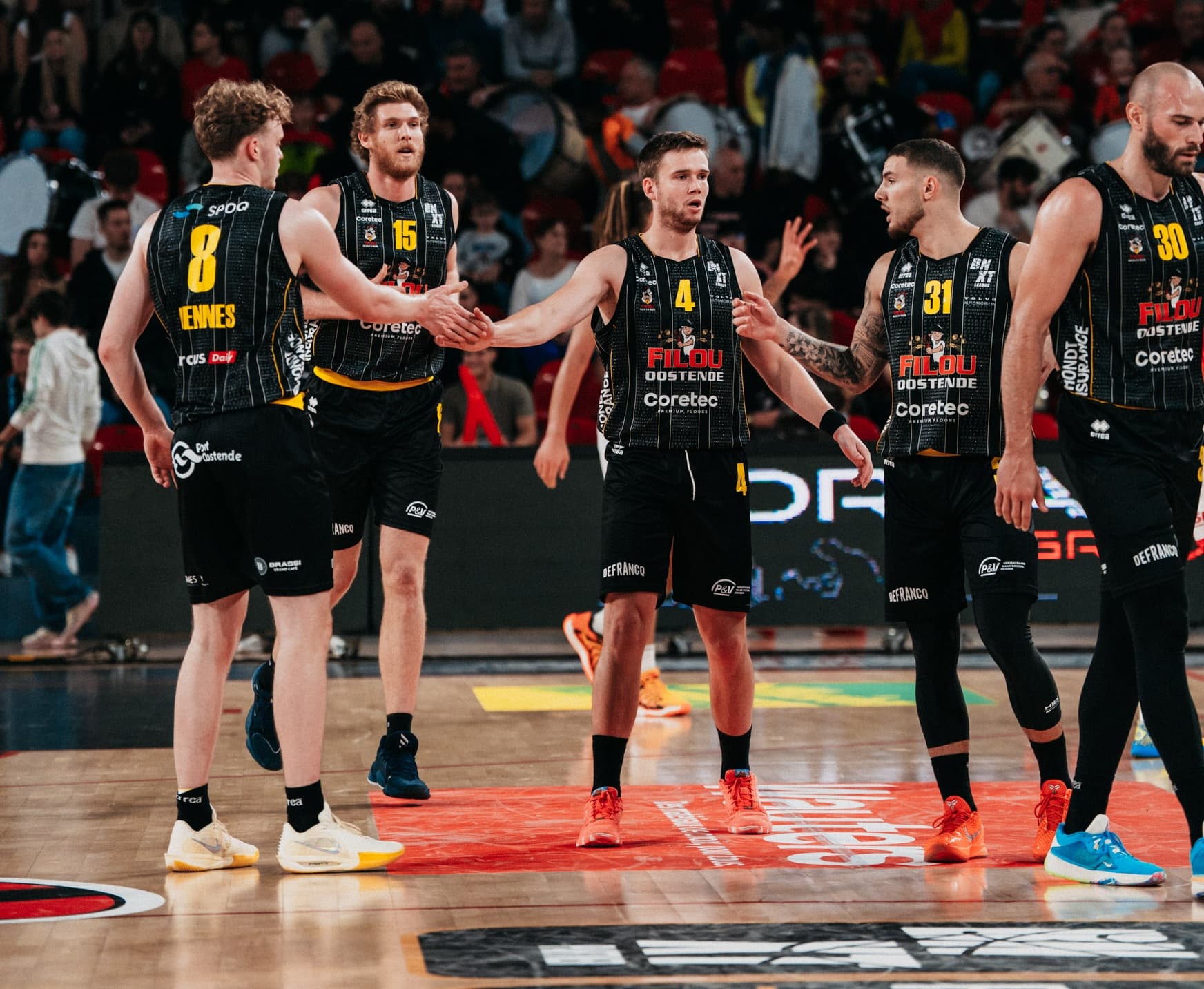 Ostende s’impose au forceps à Louvain; une grande première pour BAL