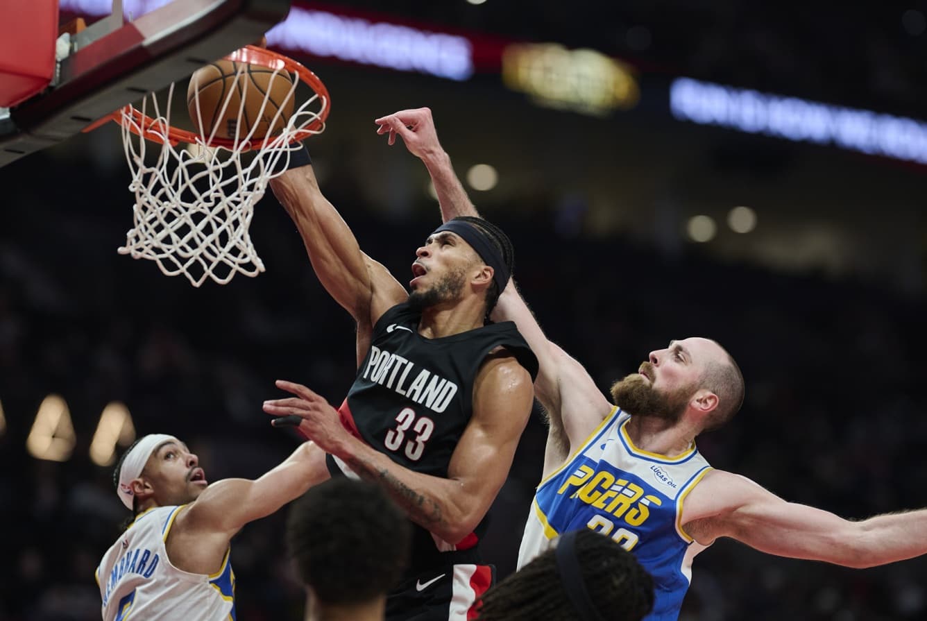 Les Blazers et Toumani Camara, malgré un manque d’adresse, retrouvent leurs sensations face à Indiana