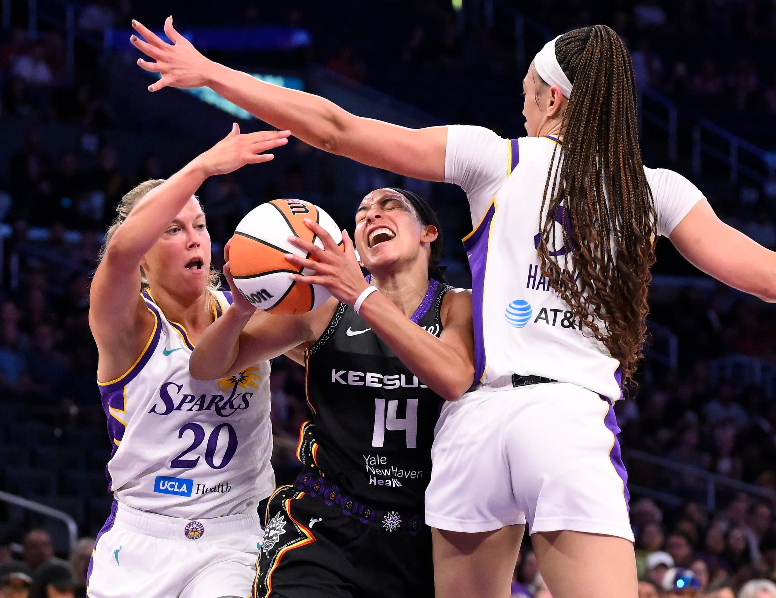 Belle victoire des Sparks des « Julie » face à Connecticut Sun