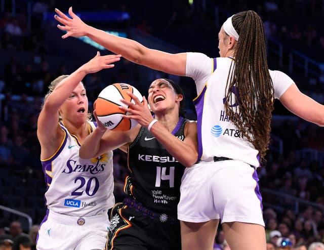 Belle victoire des Sparks des « Julie » face à Connecticut Sun