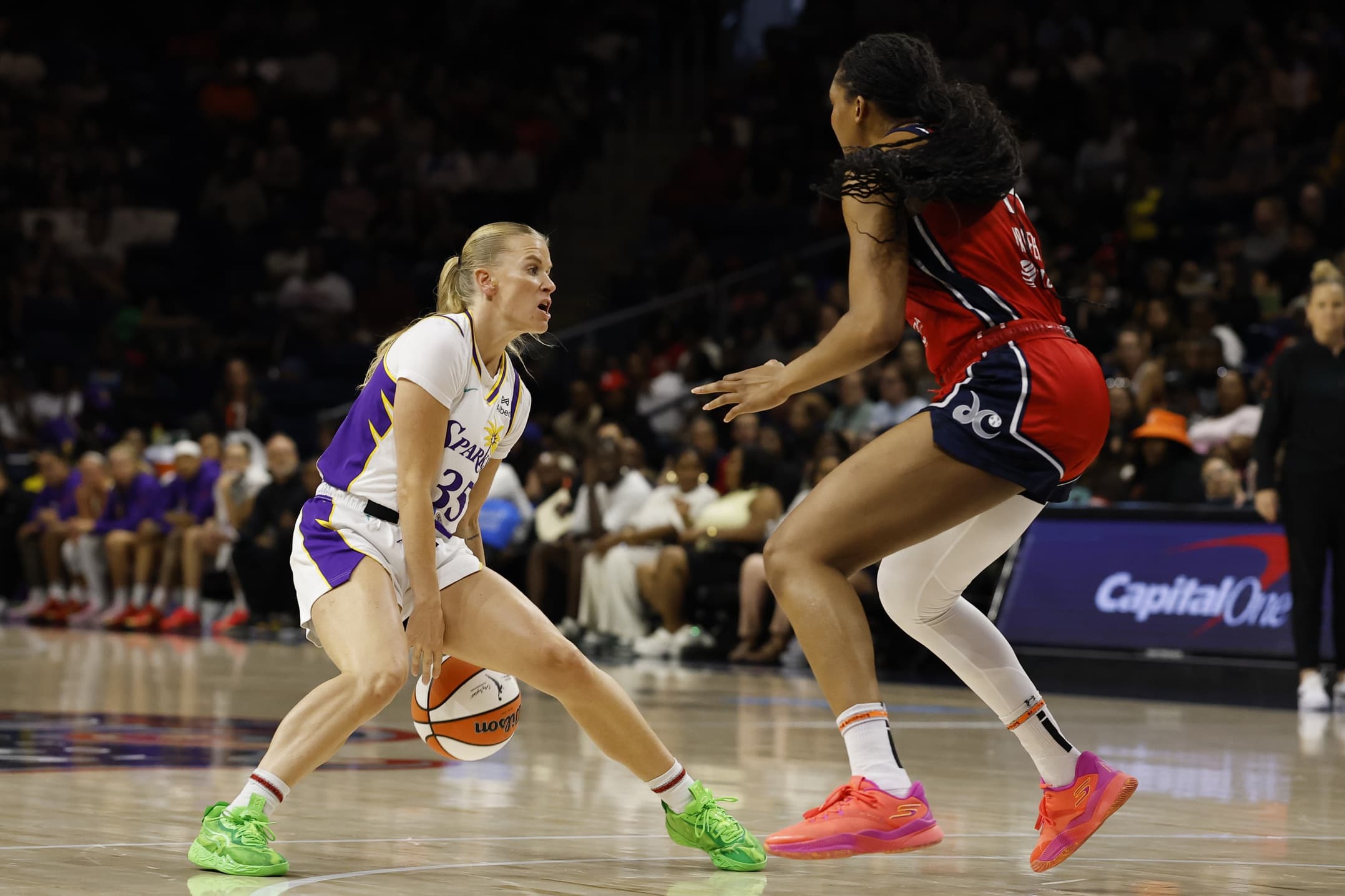 Les Sparks de Vanloo et Allemand, plus discrètes, battues par les Mystics (+ vidéo)