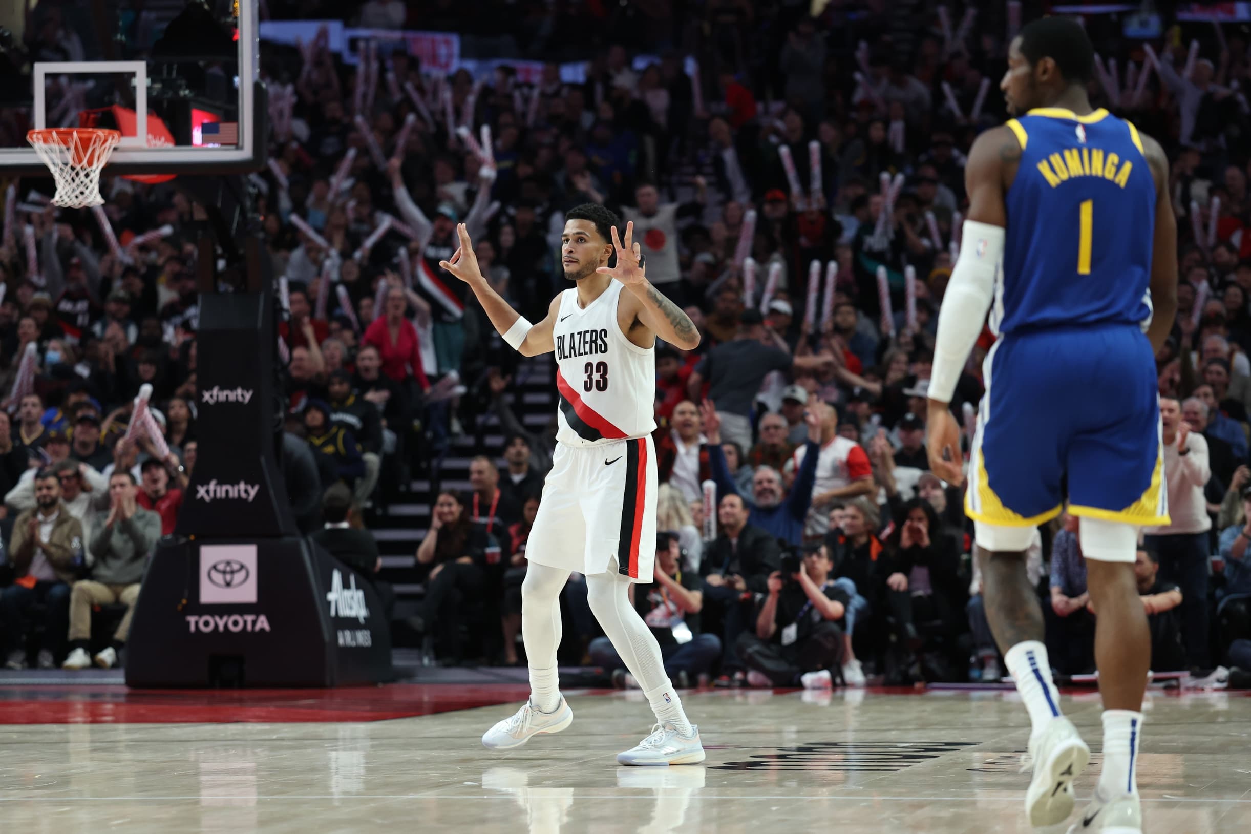 Toumani Camara étincelant dans la victoire des Blazers contre Golden State (+Vidéo)