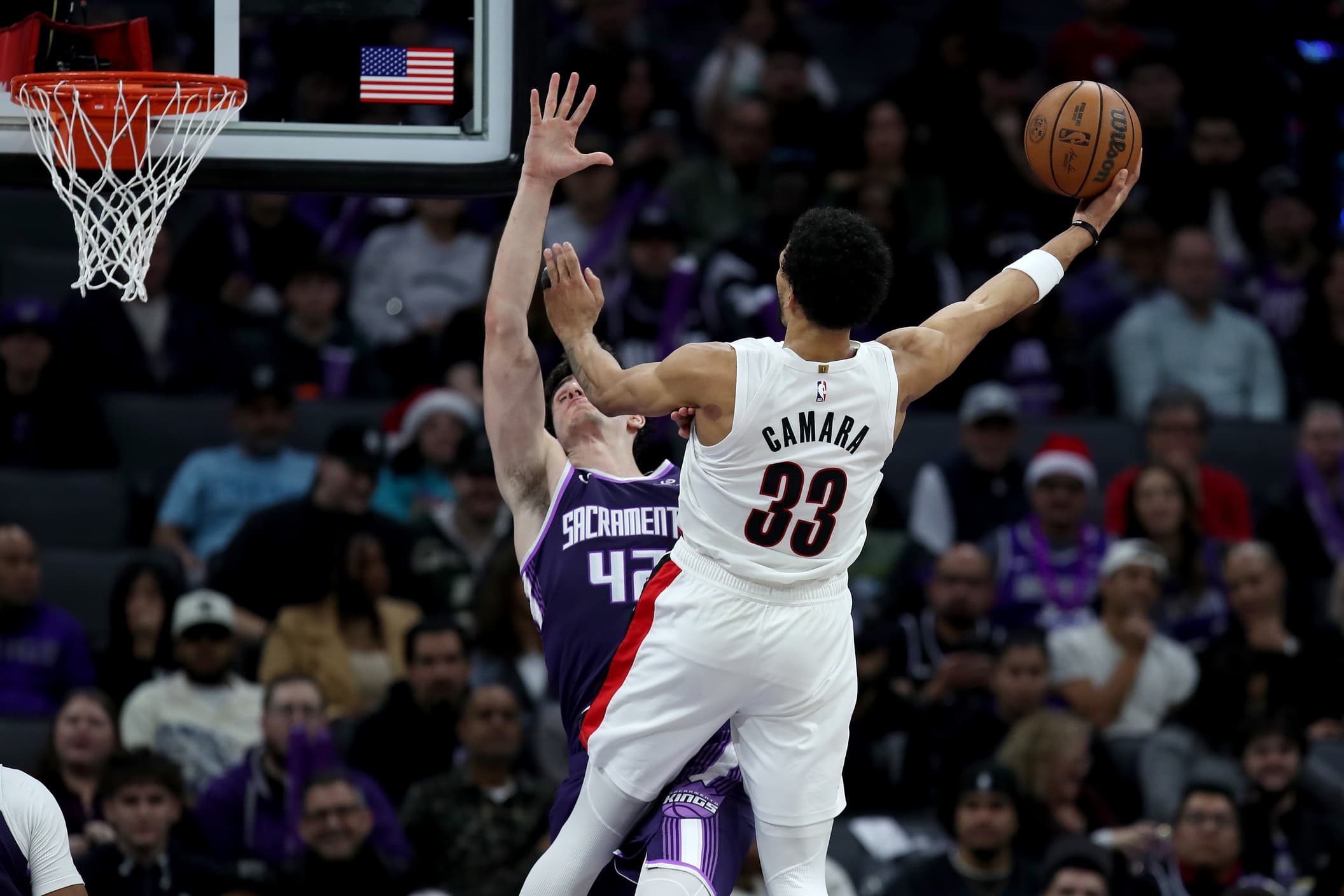 Portland a pu compter sur un bon Toumani Camara pour se défaire des Kings