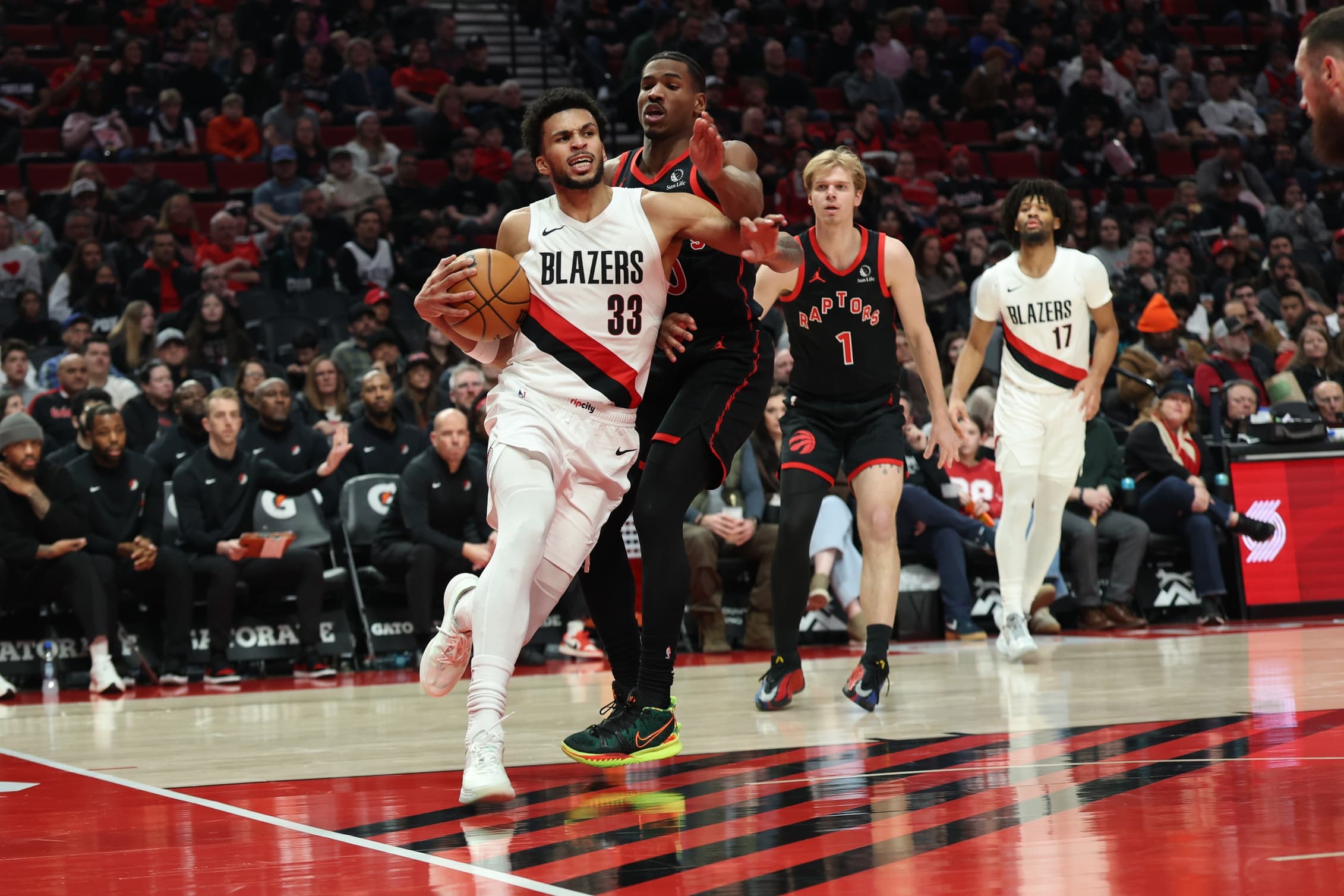 Ajay Mitchell absent dans la revanche des Pacers, Toumani Camara et les Blazers dominés par Toronto