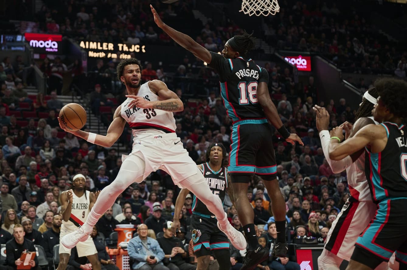 Toumani Camara et les Blazers mettent fin à leur série de 6 défaites !