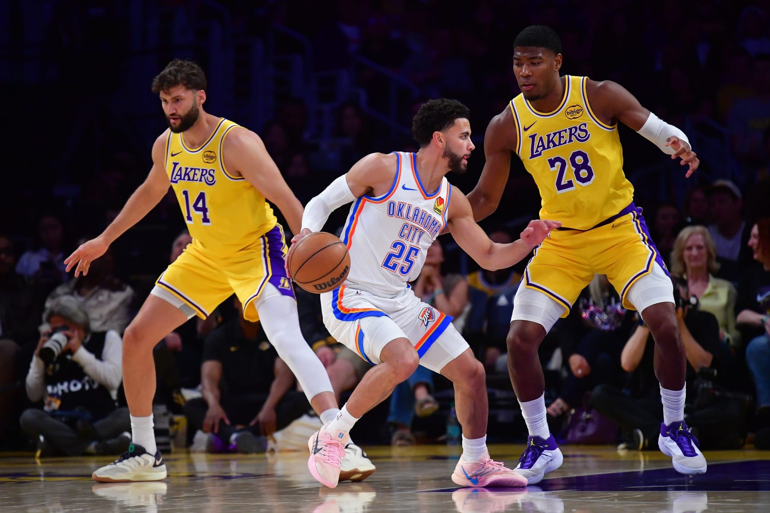 Ajay Mitchell et OKC sans pitié pour les Lakers