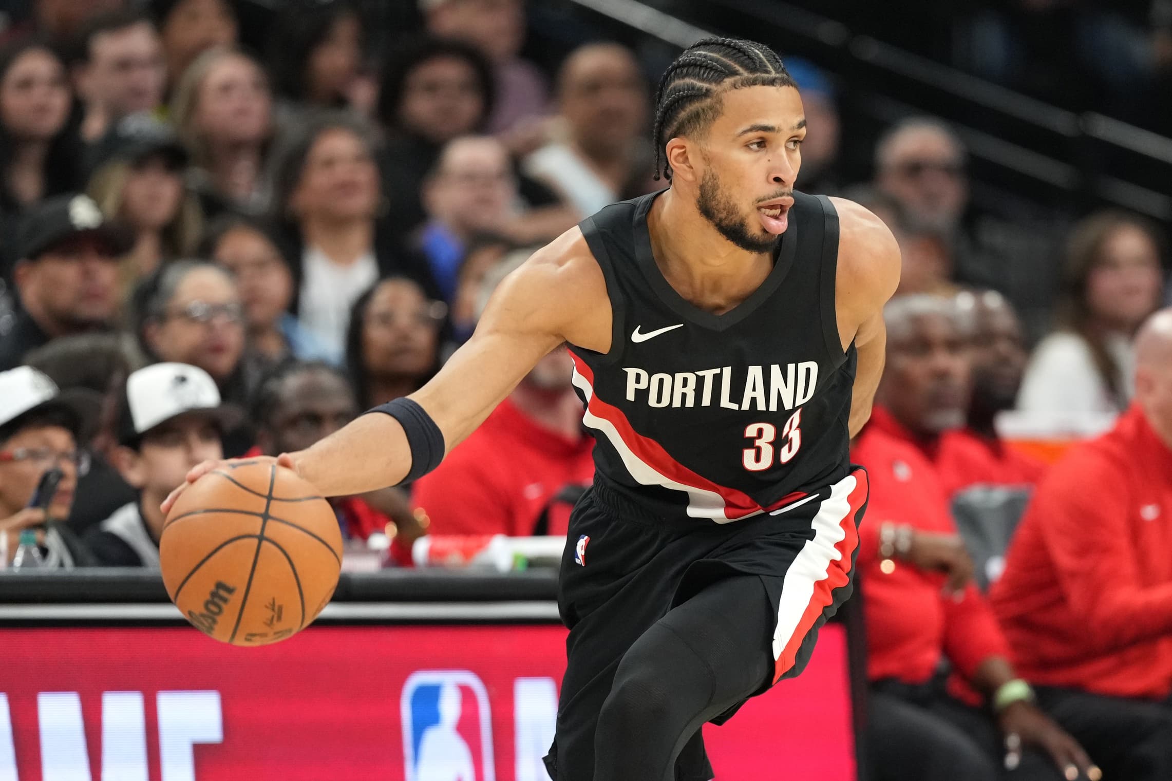 Les Blazers de Toumani Camara ne profitent pas de la victoire du Thunder d’Ajay Mitchell