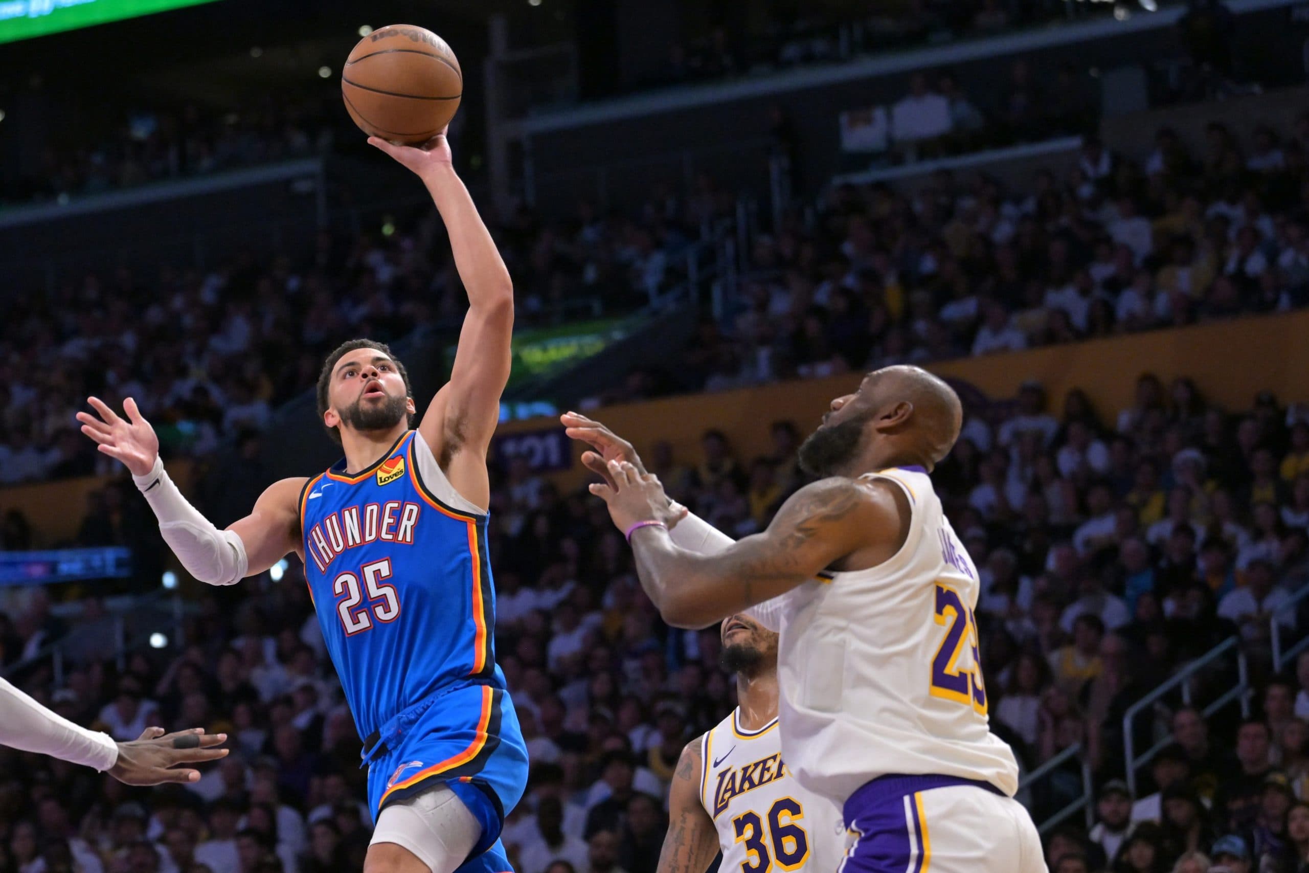 Ajay Mitchell monumental : OKC écrase les Lakers et file vers le sweep